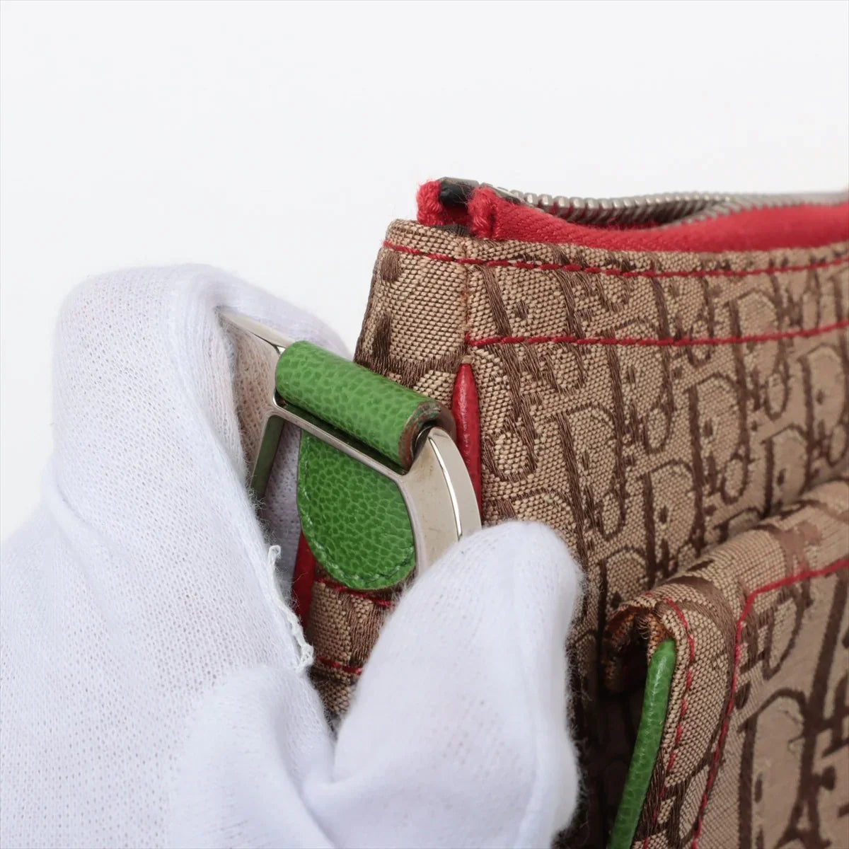 Dior Diorissimo Rasta Saddle Messenger Brown - Classic Charmers