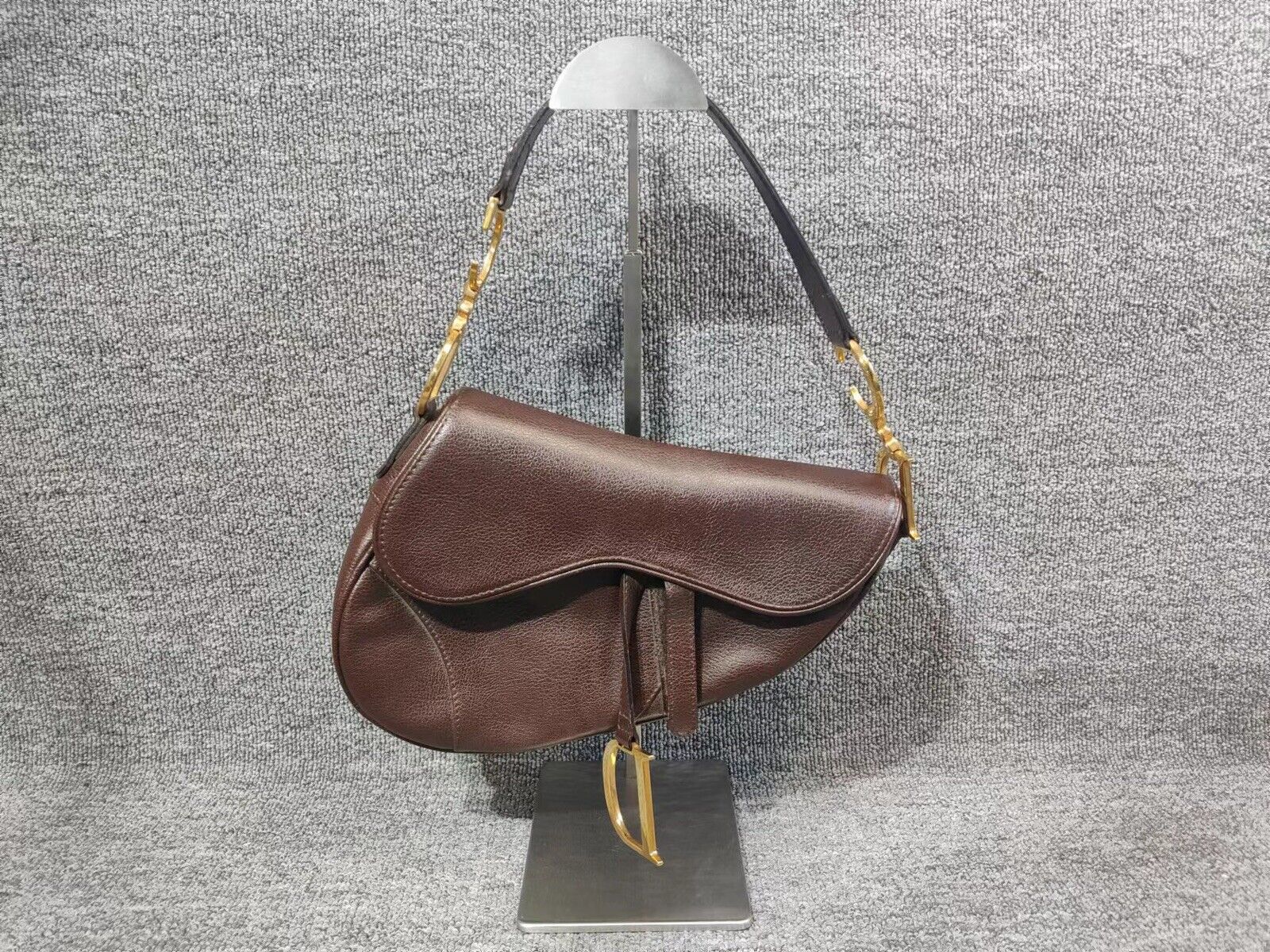Christian Dior Vintage Diorissimo Saddle Bag Medium