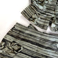 Louis Vuitton Vintage Sleeveless Top & Skirt Two-Piece Set – Abstract Stripe Floral Pattern