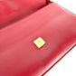 Fendi Baguette – Red Leather with Gold FF Buckle