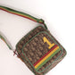 Pre-Owned Christian Dior Rasta Oblique Canvas Crossbody Bag Brown/Green/Red/Yellow - Classic Charmers