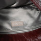 Pre-Owned Chanel Classic Flap Bag Quilted Crinkled Patent Leather Burgundy - Classic Charmers