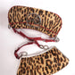 Pre-Owned Dior Leopard Pony Hair Red Leather Shoulder Bag with Ring Hardware - Classic Charmers