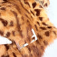 Fendi vintage Baguette Leopard Print Fur Bobcat Fur