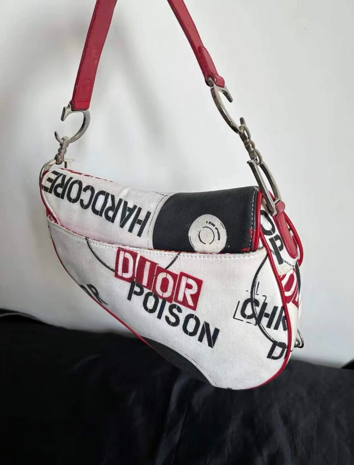 Dior vintage Hardcore Rock Saddle bag