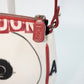 Christian Dior John Galliano Hardcore Mini Red Canvas Saddle