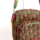 Pre-Owned Christian Dior Rasta Oblique Canvas Crossbody Bag Brown/Green/Red/Yellow - Classic Charmers