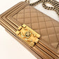 Chanel Boy Bag – Metallic Gold Lambskin Small
