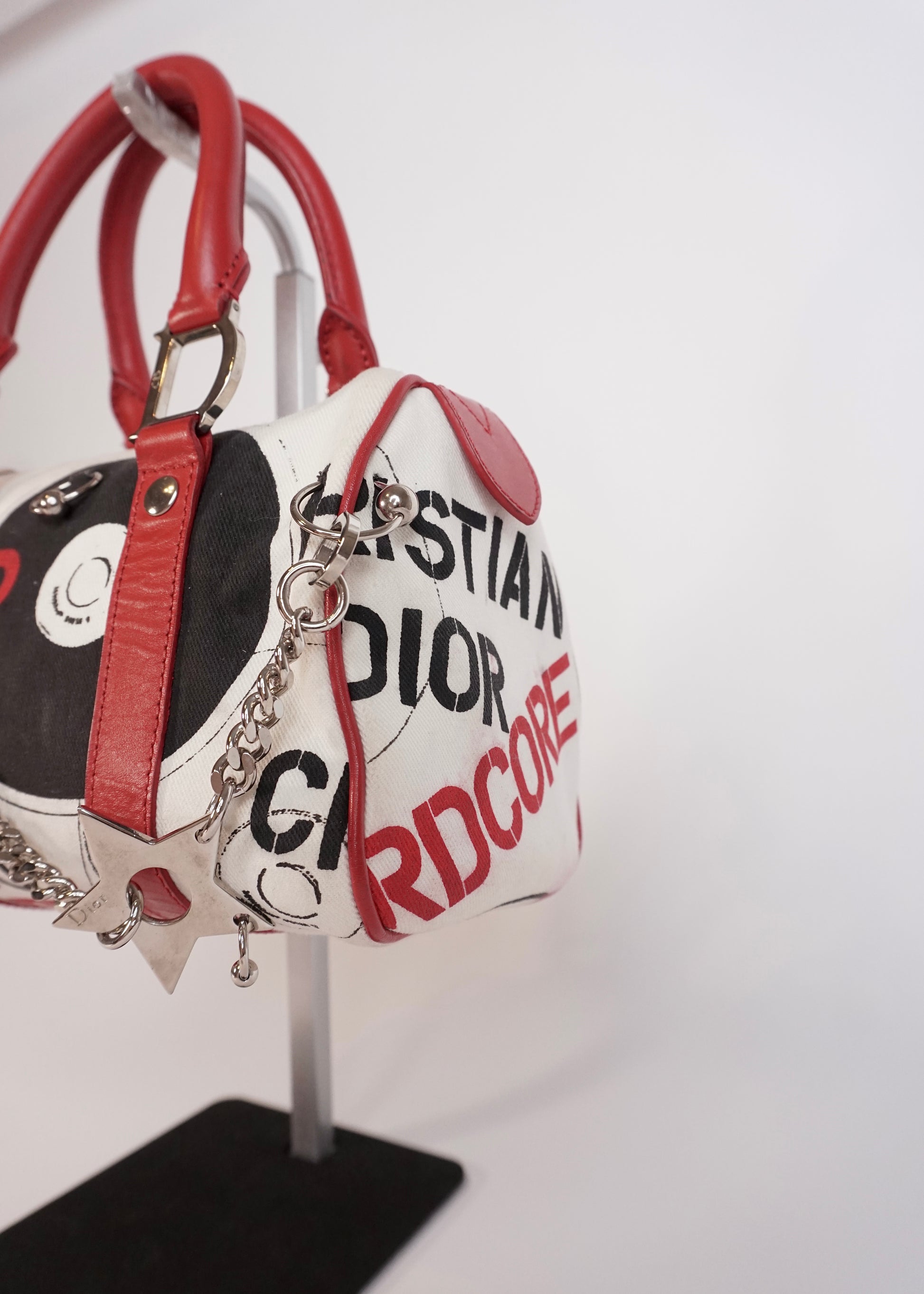 Pre-Owned Christian Dior Hardcore Bowling Bag “Poison” mini Boston bag - Classic Charmers