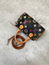 Louis Vuitton Black Multicolor Nano with strap - Classic Charmers