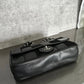 Pre-Owned Chanel Vintage PatchWork Black Silver Hardware Classic Flap