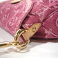 Pre-Owned Louis Vuitton Monogram Denim Pleaty Bag Pink - Classic Charmers