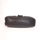 Pre-Owned Celine Buckle Flap Shoulder Bag Black Leather with Contrast Stitching - Classic Charmers