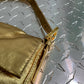 Fendi Vintage Gold leather Baguette with Diamonds