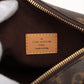 Louis Vuitton Side Trunk Handbag Monogram Canvas Brown PM