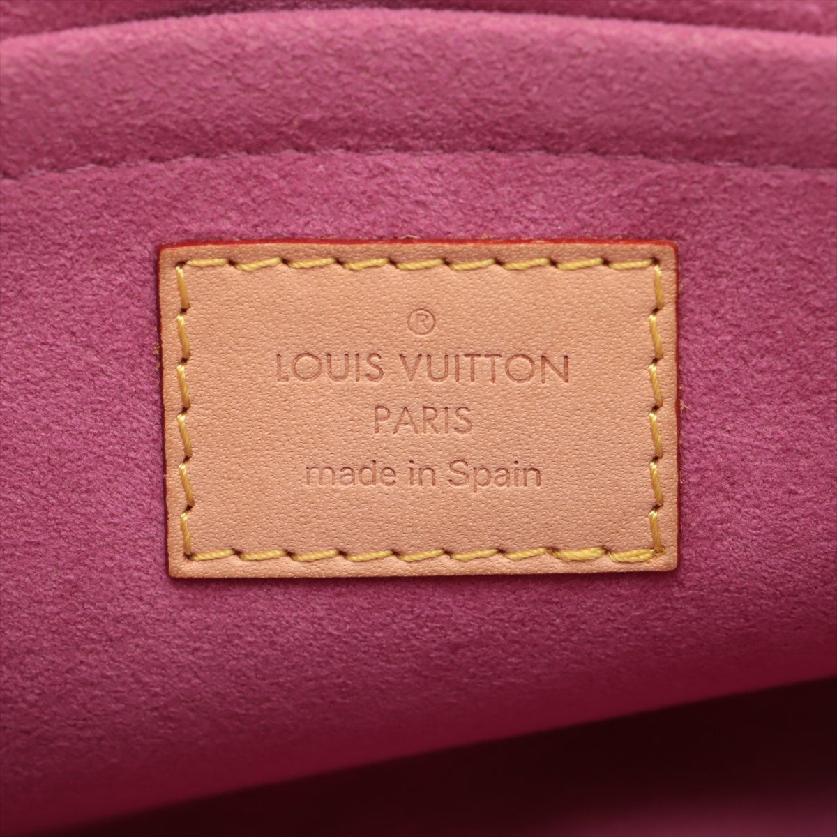 Louis Vuttion Pink Vintage Denim Bag