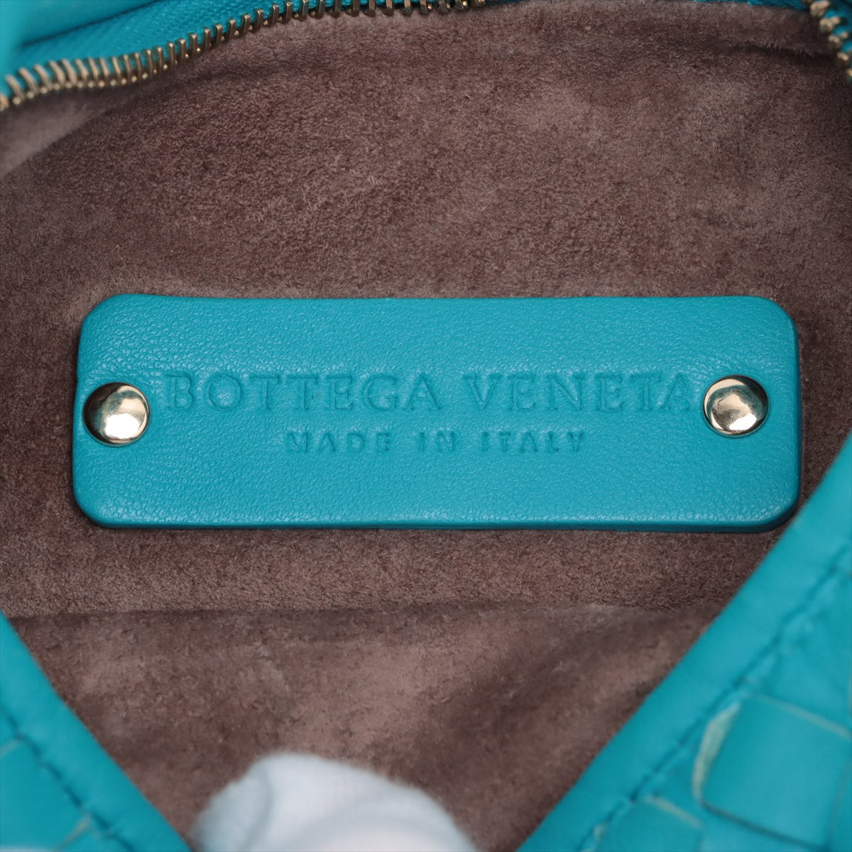 Bottega Veneta blue vintage Mini BV Jodie Shoulder Bag