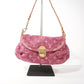  Louis Vuitton Monogram Denim Pleaty Bag Pink