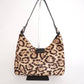 Pre-Owned Fendi Baguette Leopard Print Calf Hair Shoulder Bag - Classic Charmers