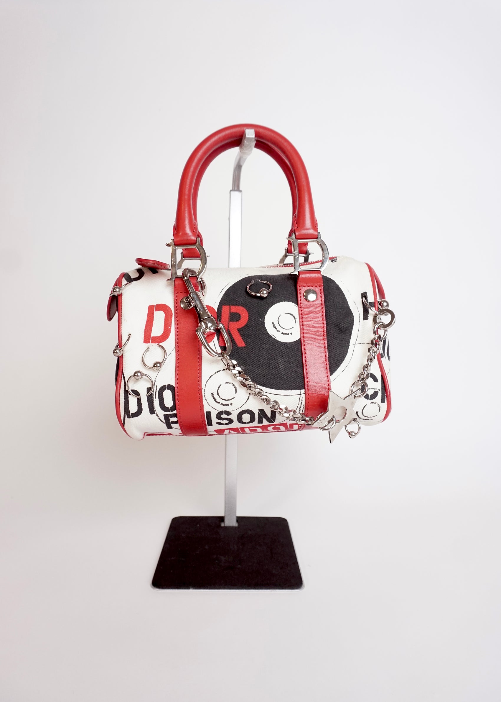Pre-Owned Christian Dior Hardcore Bowling Bag “Poison” mini Boston bag - Classic Charmers