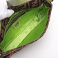 Pre-Owned Fendi Mamma Baguette Lizard x canvas Shoulder bag