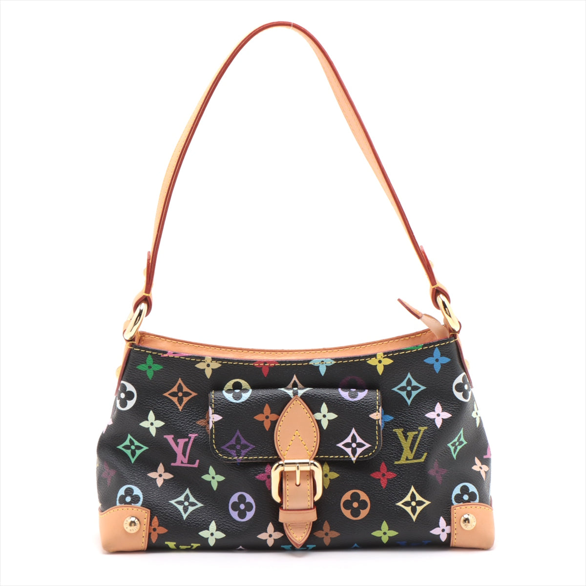 Pre-Owned Louis Vuitton Black Multicolor Elaiza M40099