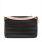 Pre-Owned Chanel Girl Chanel Lambskin Chain Shoulder Bag Chocolate Bar Black Pink