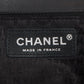 Pre-Owned Chanel Chocolate Bar Patent Leather Single Flap Single Chain Bag Black Silver