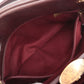 Chanel Coco mini Mark Vintage calf Chain Shoulder Bag Bordeaux Gold Metal - Classic Charmers