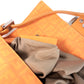 Pre-Owned Fendi Baguette Zucca Canvas Shoulder Bag Orange with Silver Hardware - Classic Charmers