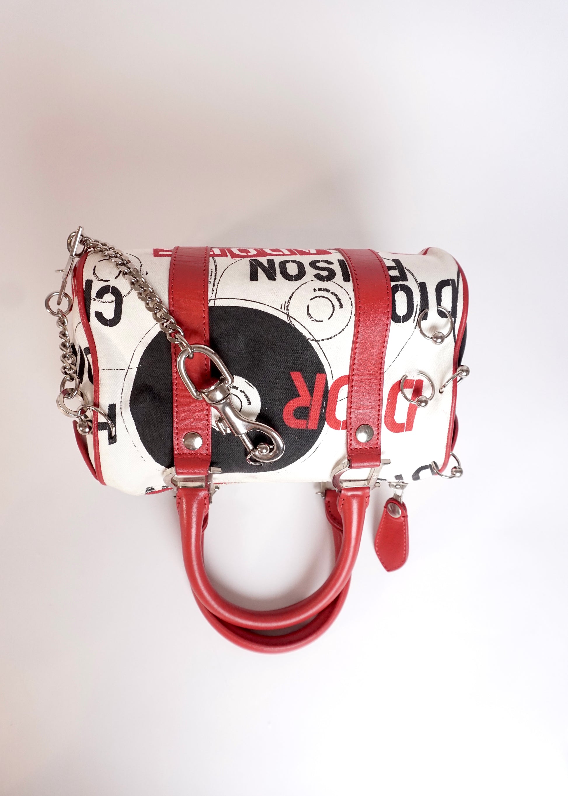 Pre-Owned Christian Dior Hardcore Bowling Bag “Poison” mini Boston bag - Classic Charmers