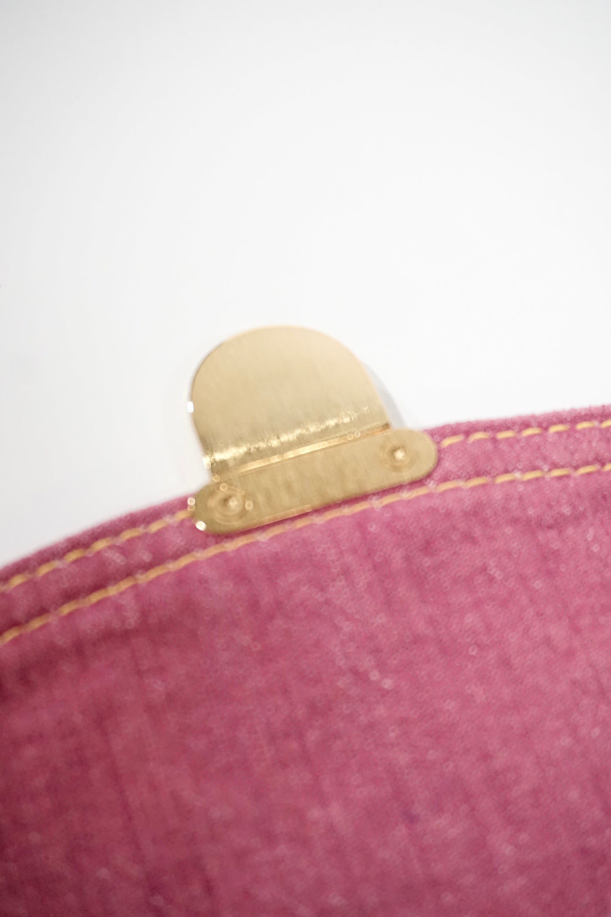 Pre-Owned Louis Vuitton Monogram Denim Pleaty Bag Pink - Classic Charmers