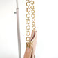Rare Christian Dior by John Galliano Fall 00 Saddle Bag in Pink Ostrich Leather