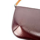 Louis Vuitton Monogram Vernis Pochette Handbag Burgundy