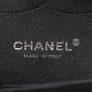 Pre-Owned Chanel DEKAMATRASSE 30 so black jumbo Lambskin Double classic flap