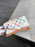 Pre-Owned LOUIS VUITTON Monogram Multicolor Pochette Accessories White Takashi Murakami - Classic Charmers