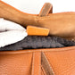 Christian Dior vintage brown Leather Double Saddle Bag