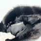 Fendi vintage Black Fur Mink Baguette