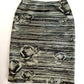 Louis Vuitton Vintage Sleeveless Top & Skirt Two-Piece Set – Abstract Stripe Floral Pattern
