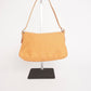 Pre-Owned Fendi Baguette Zucca Canvas Shoulder Bag Orange with Silver Hardware - Classic Charmers