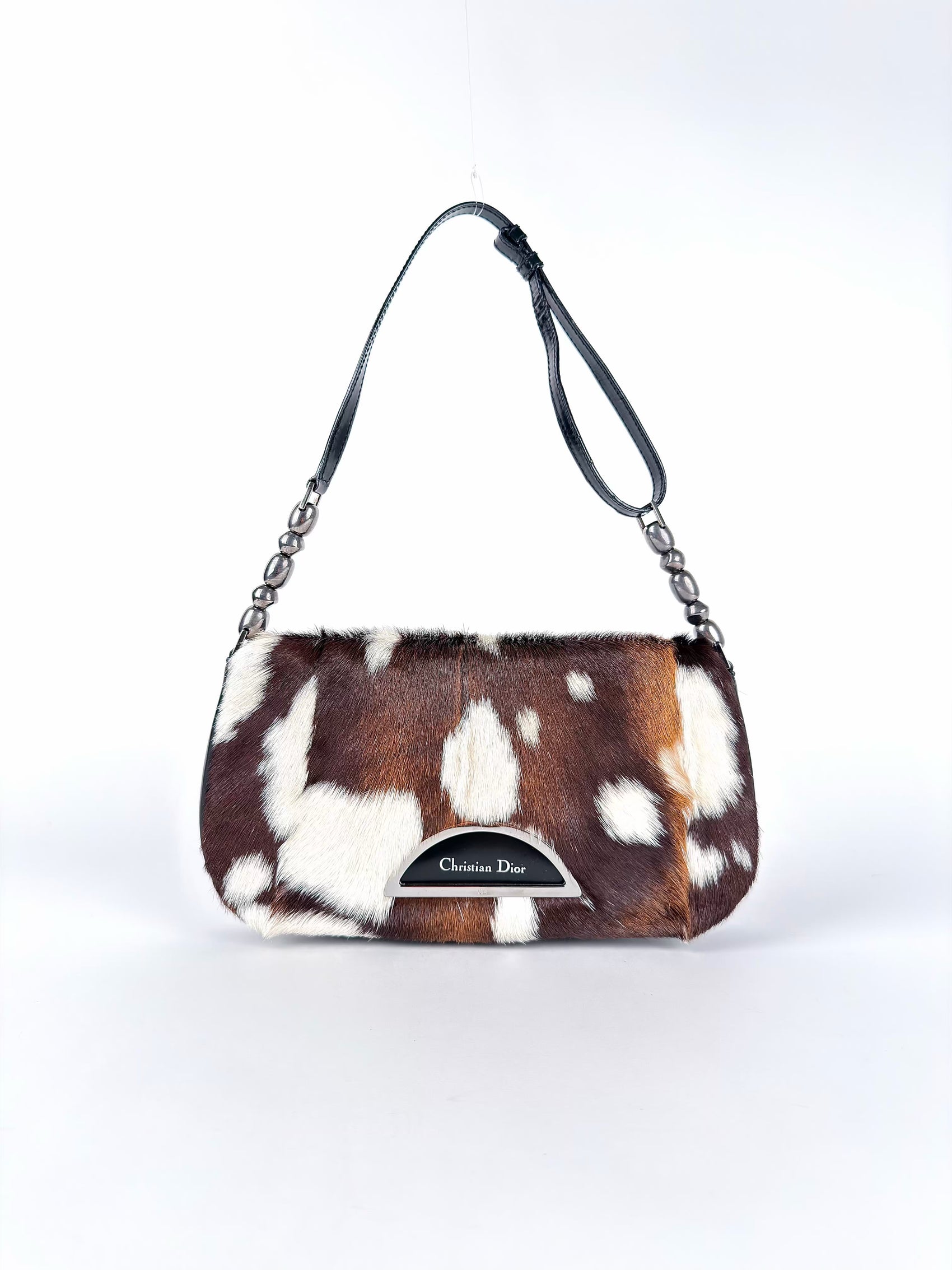 Christian Dior Pony Hair Calf Hair Cow Print Malice