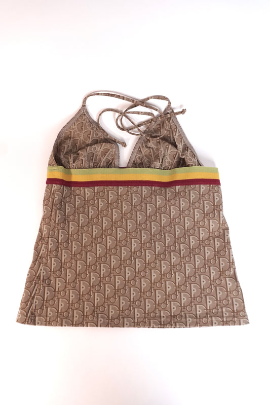 Christian Dior Vintage 2004 Rasta Crop Top Size EU40 US8 - Classic Charmers
