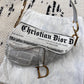 Dior limited edition rare Newspaper vintage small Saddle bag