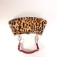 Pre-Owned Dior Leopard Pony Hair Red Leather Shoulder Bag with Ring Hardware - Classic Charmers