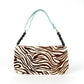 Christian Dior Malice Pearl zebra print pony hair shoulder bag