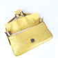 Pre-Owned Fendi Baguette Shoulder Bag – Cream Lambskin with Pink FF Buckle