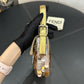 Pre-Owned Fendi Baguette 1997 Gradient Silver & Gold Sequin Shoulder Bag Medium