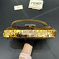 Pre-Owned Fendi Baguette 1997 Gradient Silver & Gold Sequin Shoulder Bag Medium