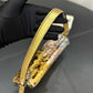 Pre-Owned Fendi Baguette 1997 Gradient Silver & Gold Sequin Shoulder Bag Medium