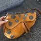 Dior Brown Suede and Dark silver metal hardware Saddle - Classic Charmers
